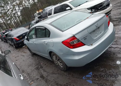 2012 Honda Civic Lx from USA, damaged, VIN 2HGFB2F57CH577080